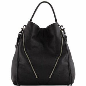 Rebecca Minkoff Moto Hobo Pebbled Leather - Like NEW!